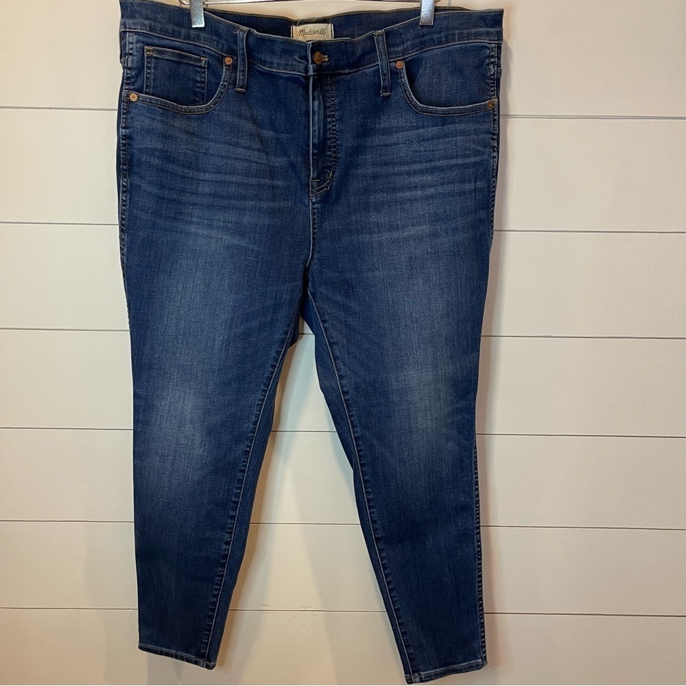 Madewell 10” High Rise Skinny Denim Jeans Womens Size 35P